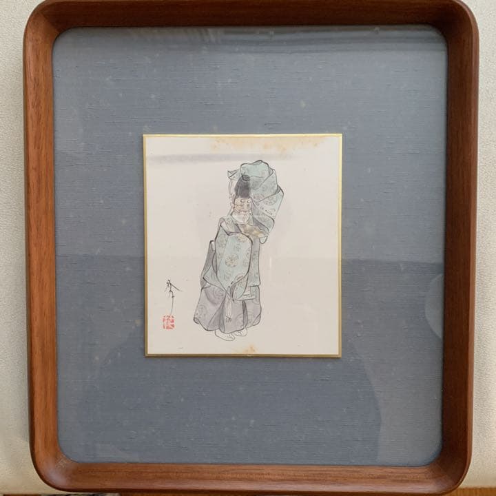 貴重❗️松井冬子 直筆サイン入り 額付き - メルカリ