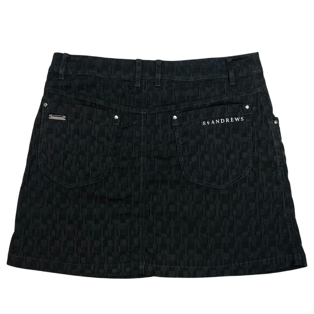 St ANDREWS セントアンドリュース ストレッチ スカート L ブラック