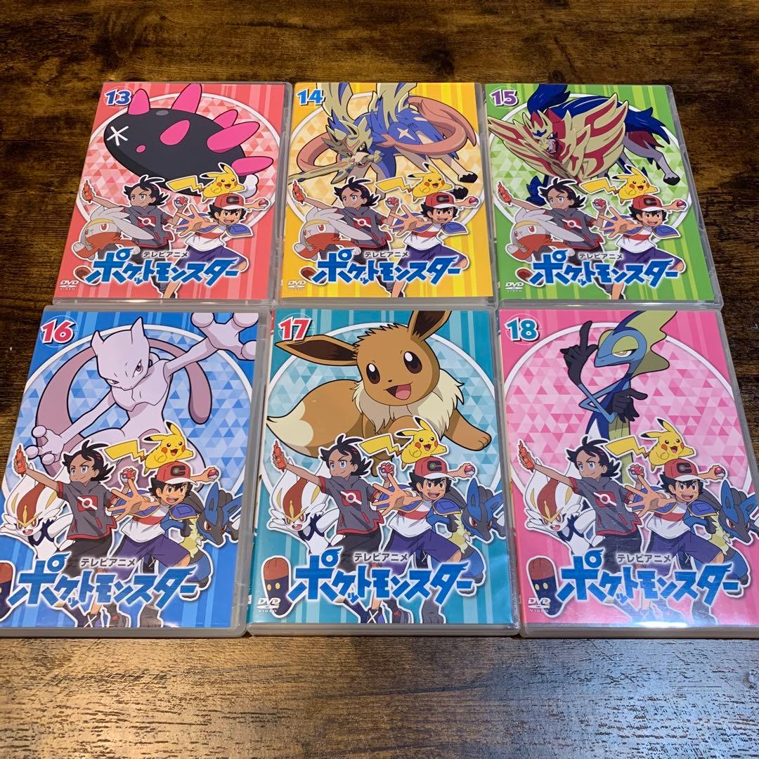 ケース付き ポケットモンスター テレビアニメ 新無印編 DVD 1巻〜24巻