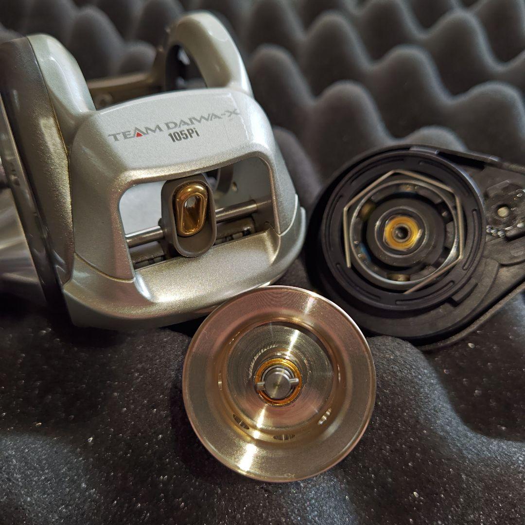 TEAM DAWA-X 105Pi 美品 td-x 105pi ダイワオールド - メルカリ