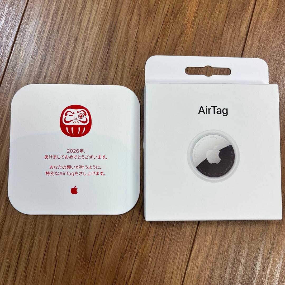 新品未開封】Apple AirTag エアタグ 2026だるまデザイン - メルカリ