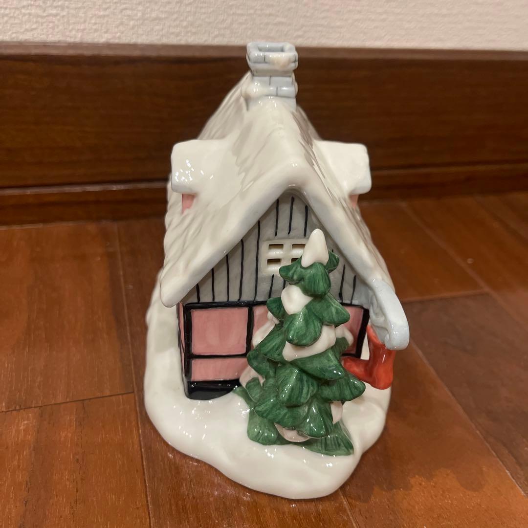 ロイヤルコペンハーゲン⚫︎雪の家 置物 クリスマス キャンドル - メルカリ