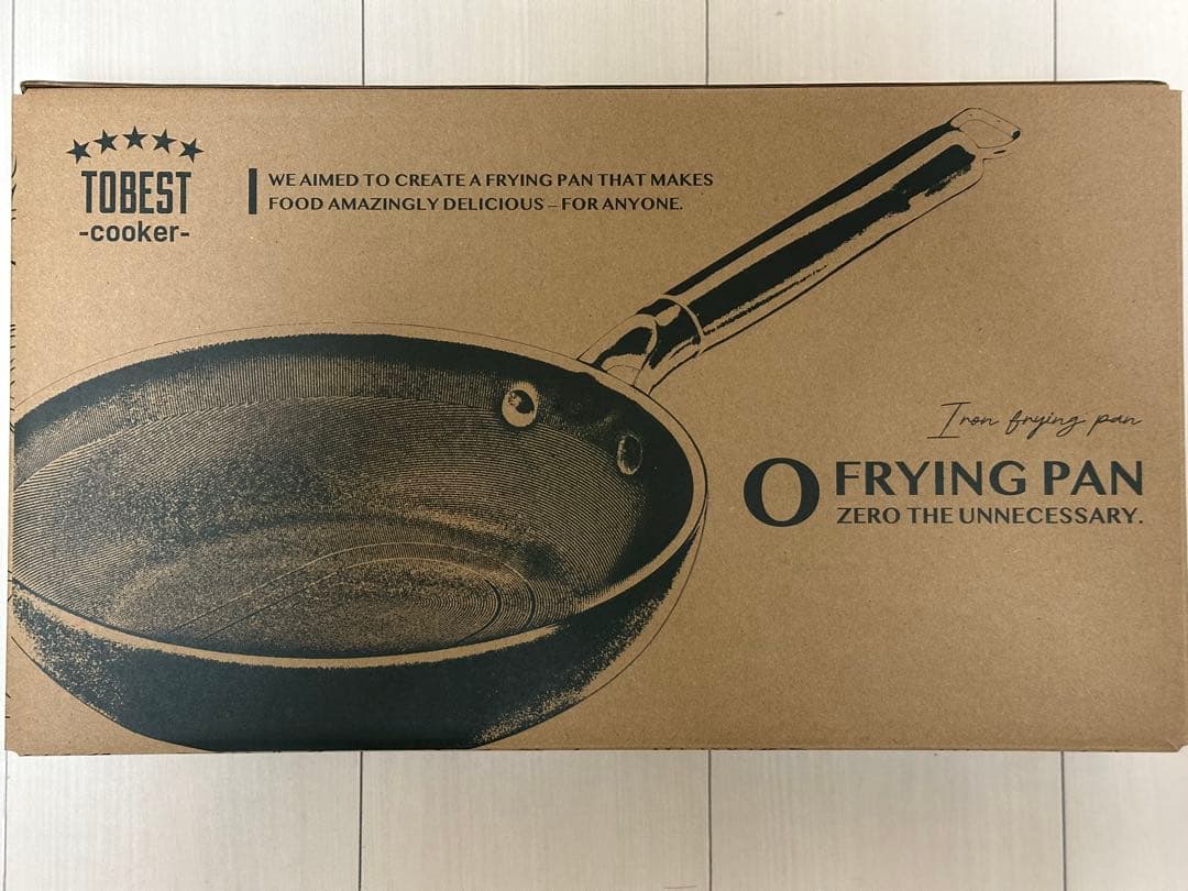 Makuake TOBEST ゼロフライパン 20cm 鉄製フライパン - メルカリ