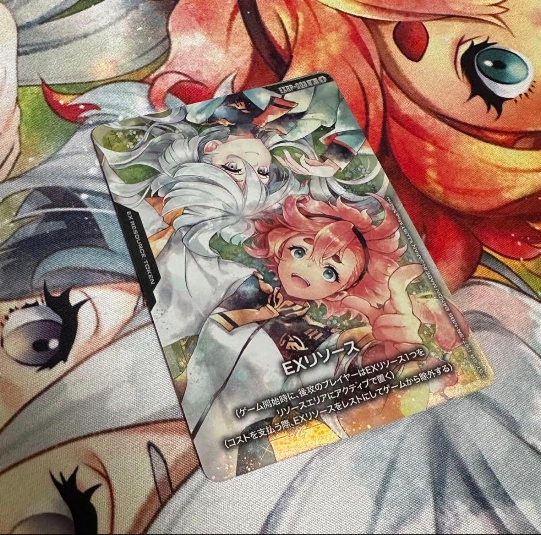 GCG ガンダムカードゲーム 公式プレイマット付属 EXリソース プロモ