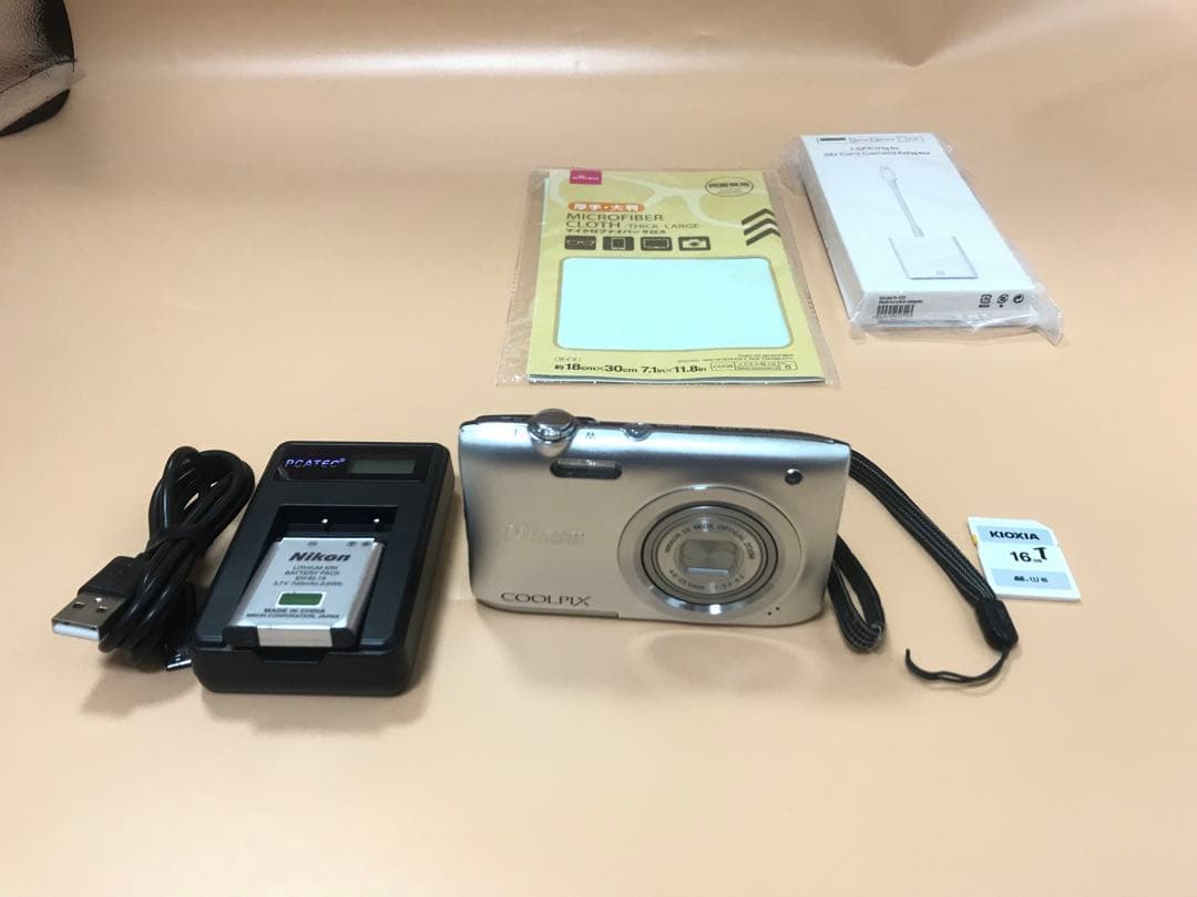☆カワイイ☆Nikon COOLPIX A100 スマホ転送OK SDカード付 - メルカリ