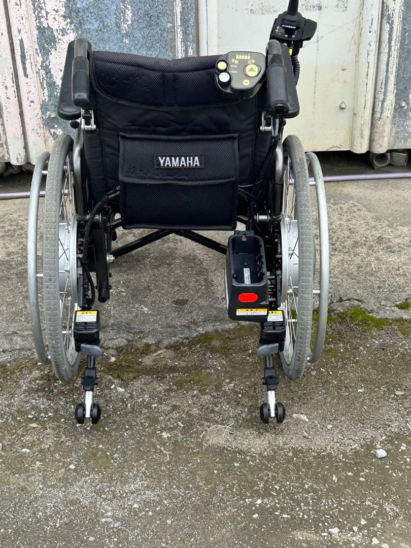 電動車椅子 ヤマハJWアクティブ 右手仕様 バッテリー充電器セット 中古