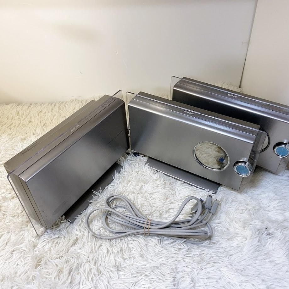 SHARP SD-HX500 1ビットデジタルシアターシステム 2004年製 SHARP SD-HX500-H 1ビットデジタルシアターシステム 2004年製 - メルカリ
