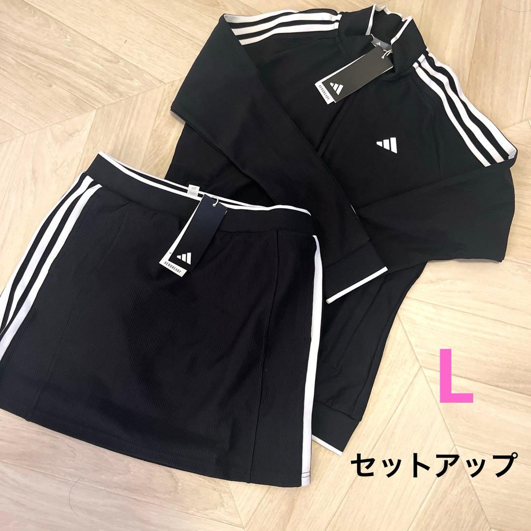 アディダスゴルフ セットアップ L - メルカリ