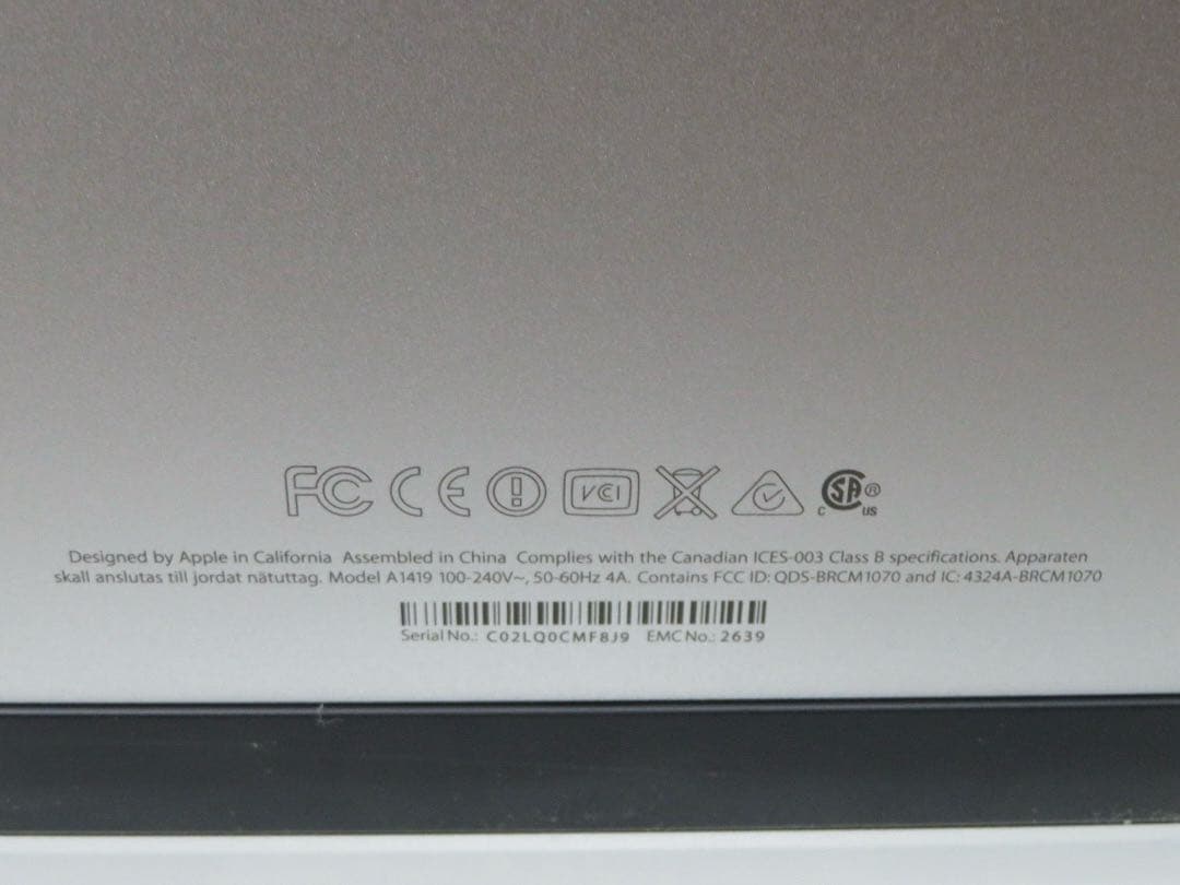 ⭐️M101A⭐️iMac 1419 i5 3.2GHz 2013