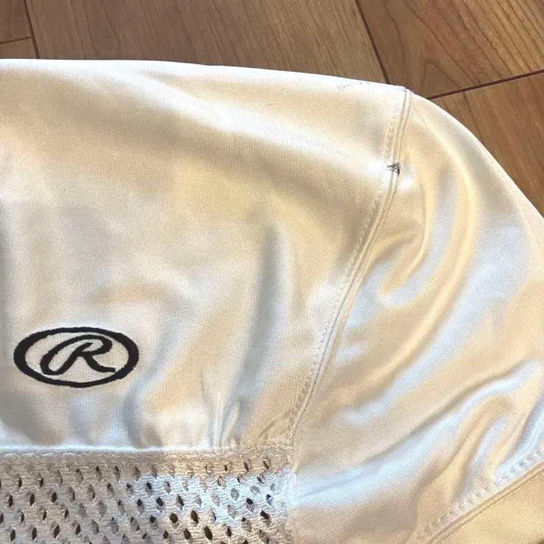 訳あり】 FJPR1 Lサイズ ローリングス ホワイト アメフトジャージ