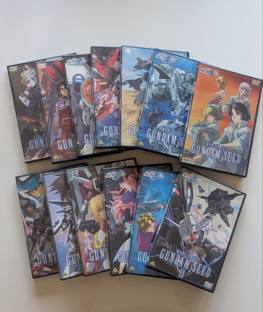 機動戦士ガンダムSEED DVD 全13巻セット - メルカリ