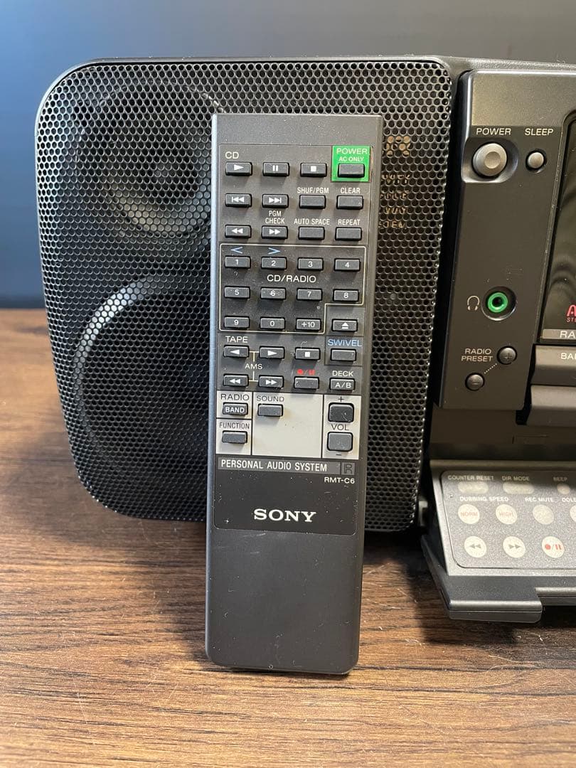 SONY ソニー SONAHAWK ソナホーク ZS-6 バブルラジカセ - メルカリ