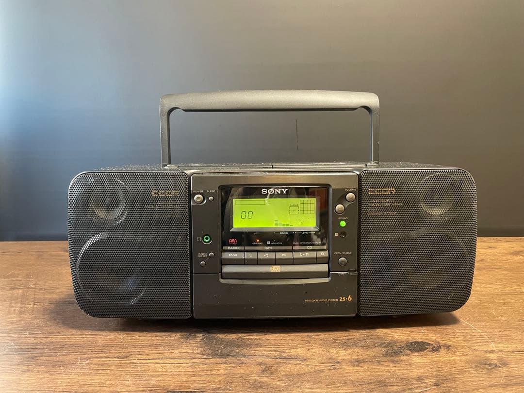 SONY ソニー SONAHAWK ソナホーク ZS-6 バブルラジカセ - メルカリ