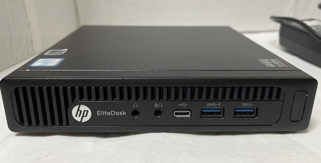 HP EliteDesk 小型デスクトップPC NVMe128GB+HDD1TB K107342772