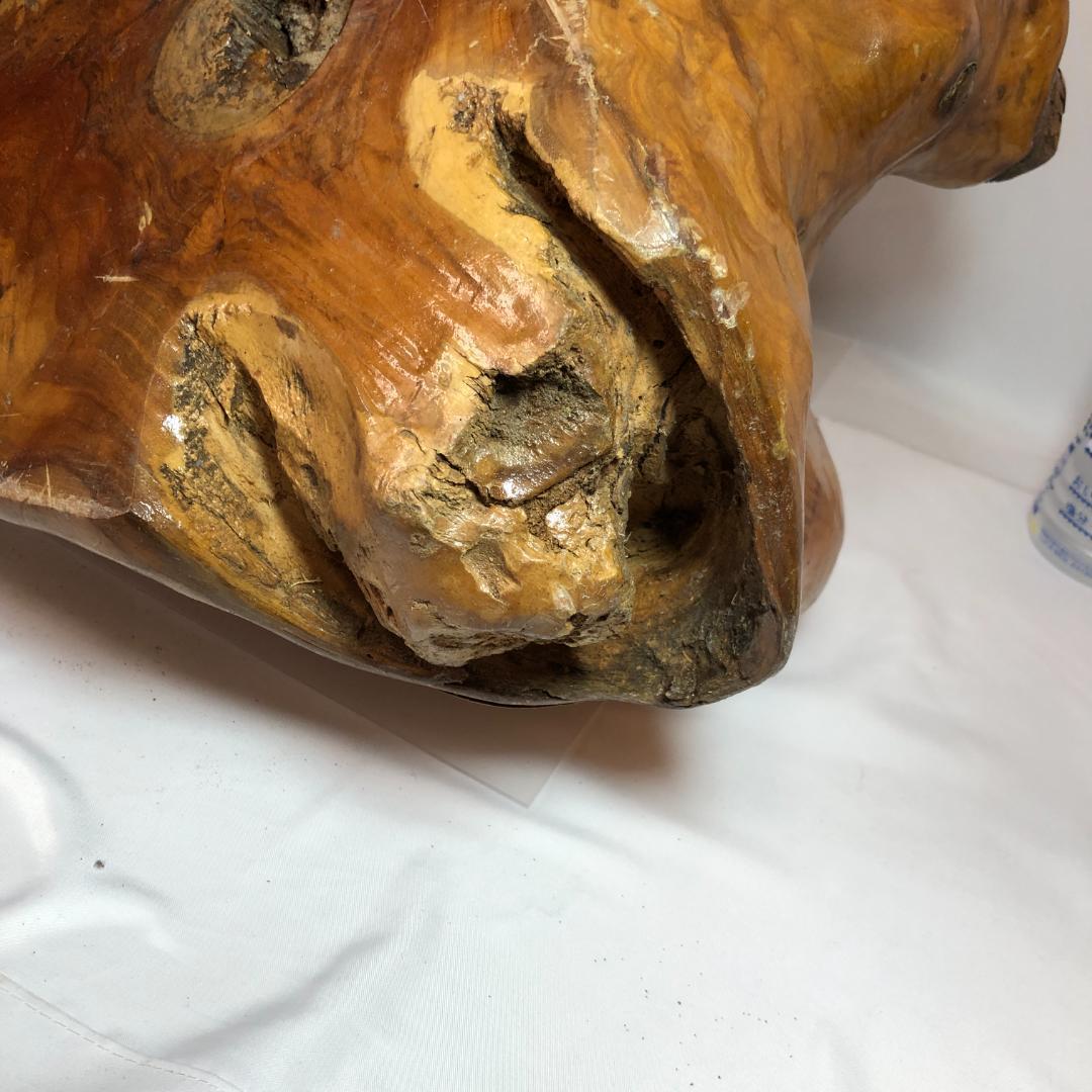 盆栽台、華台　花台　盆栽卓　飾り台　天然木 　60㎝、15.8kg