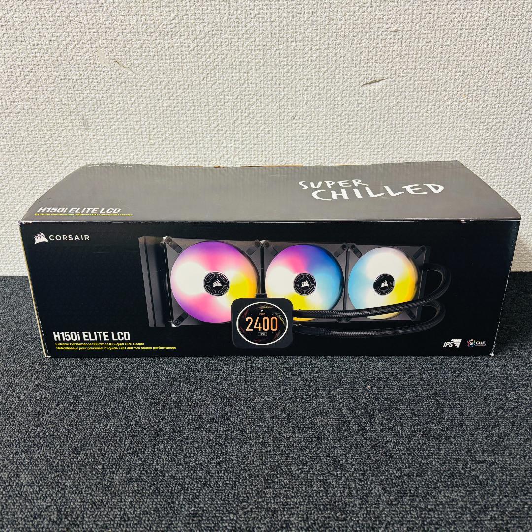 送料無料】Corsair iCUE H150i ELITE LCD クーラー - メルカリ