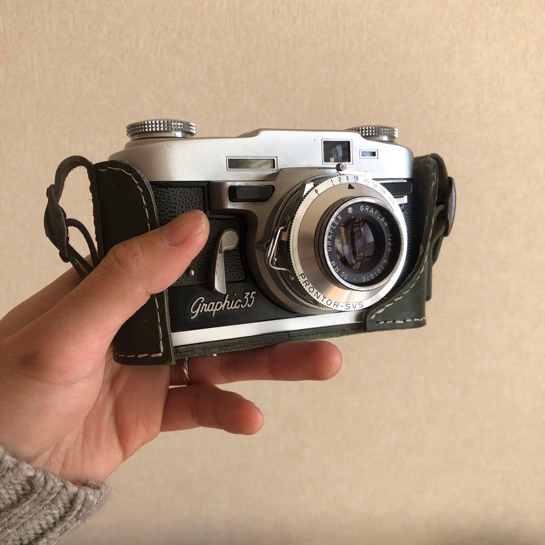 Graphic 35 レンジファインダーカメラ Graflex Graphic 35 Electric Camera | Blue Moon Camera