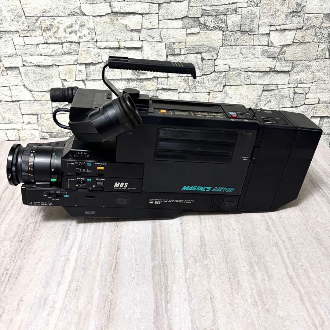 ✨希少✨日立 Mastacs Movie VM-500 ビデオカメラ ケース付き - メルカリ