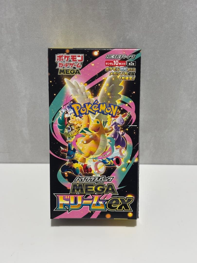 ポケモンカード MEGA ドリームEX 1BOX シュリンクなし ペリペリ有り ポケモンカード MEGAドリームex 1BOX シュリンク無し ペリペリ有り