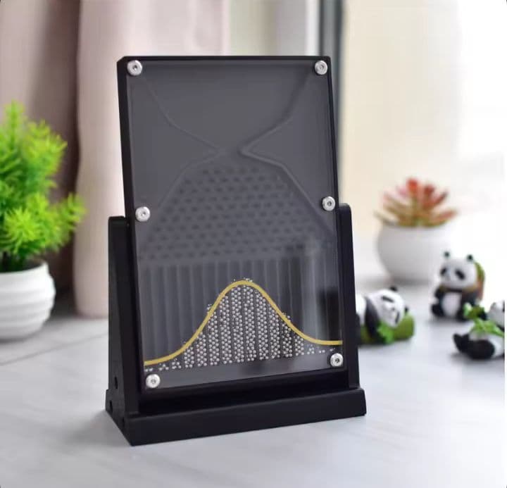 ゴルトンボード ガルトンボード 正規分布数学モデル 確率可視化 物理