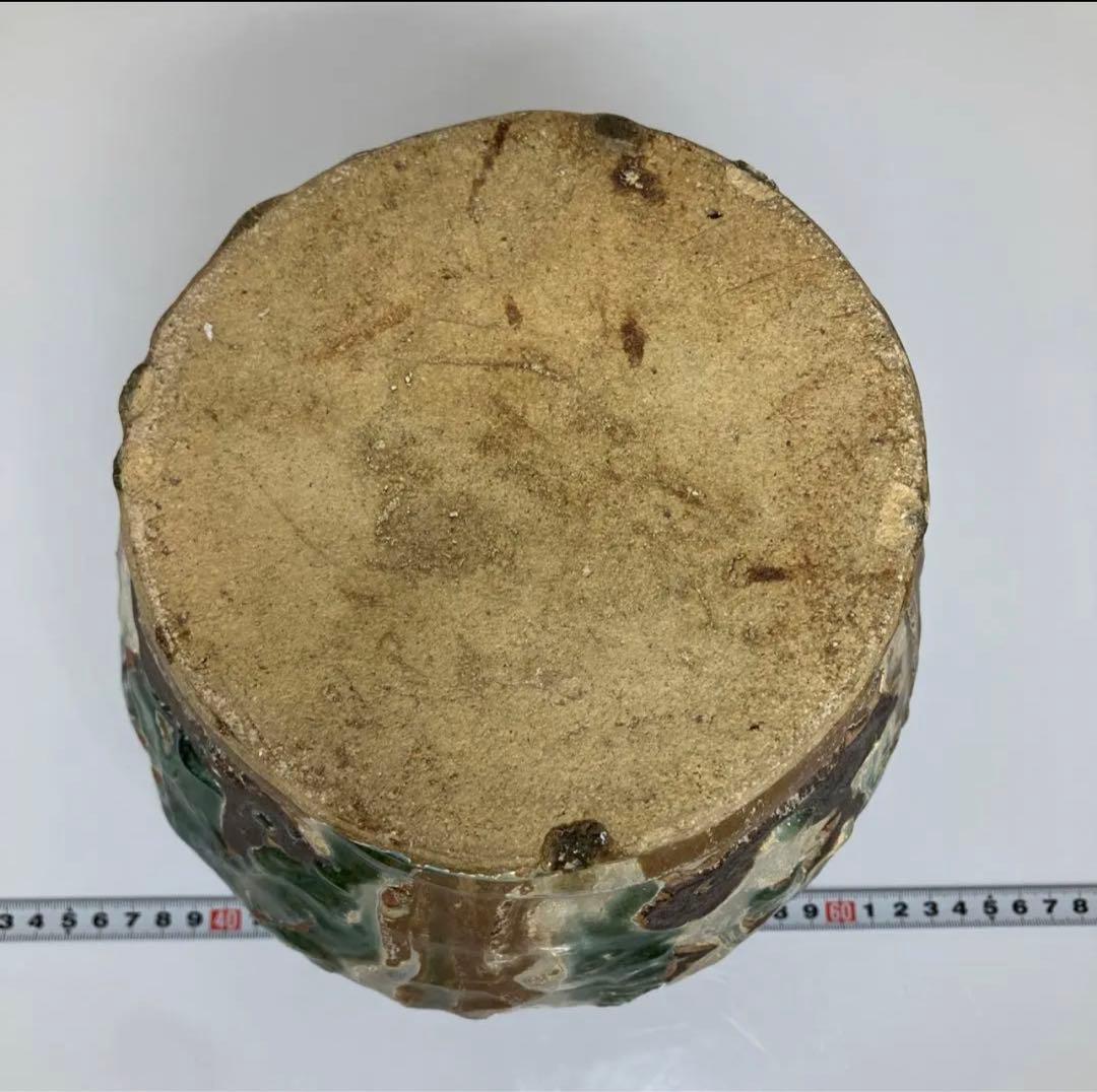 時代物 宋三彩壺 高さ22cm。 y060 - メルカリ