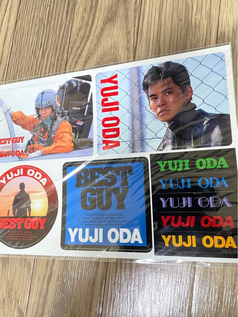 激レア❗️ 織田裕二 BEST GUY 写真集 パンフレット ノート シール