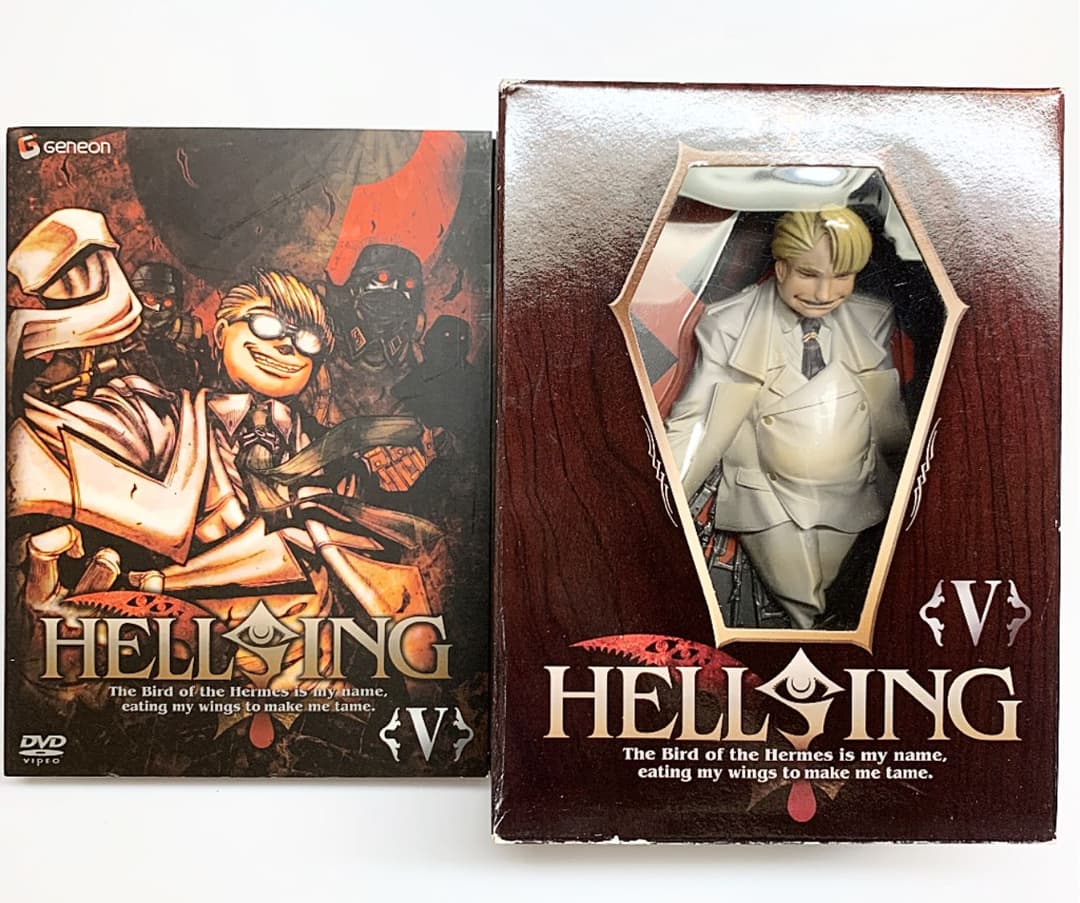 HELLSING OVA 5 DVD 初回限定版 少佐レリーフ付き - メルカリ
