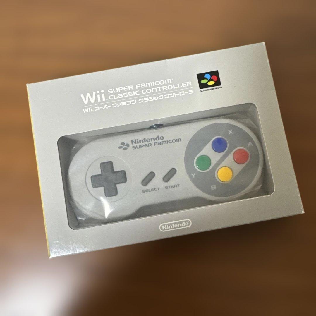 未開封】Wii スーパーファミコンクラシックコントローラ - メルカリ