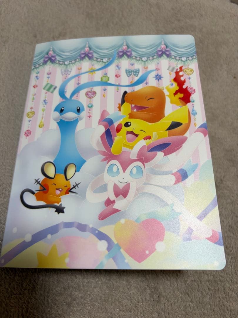 ポケモンカード ポケキュンミニファイル+ブイズ数枚+そらをとぶ