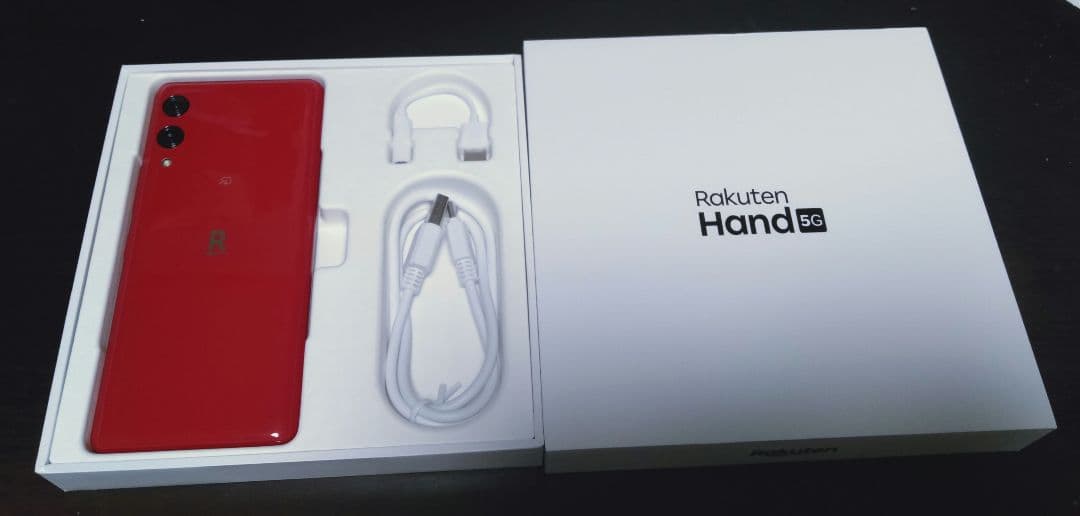 Rakuten Hand 5G クリムゾンレッド 128 GB 新品未使用 - メルカリ