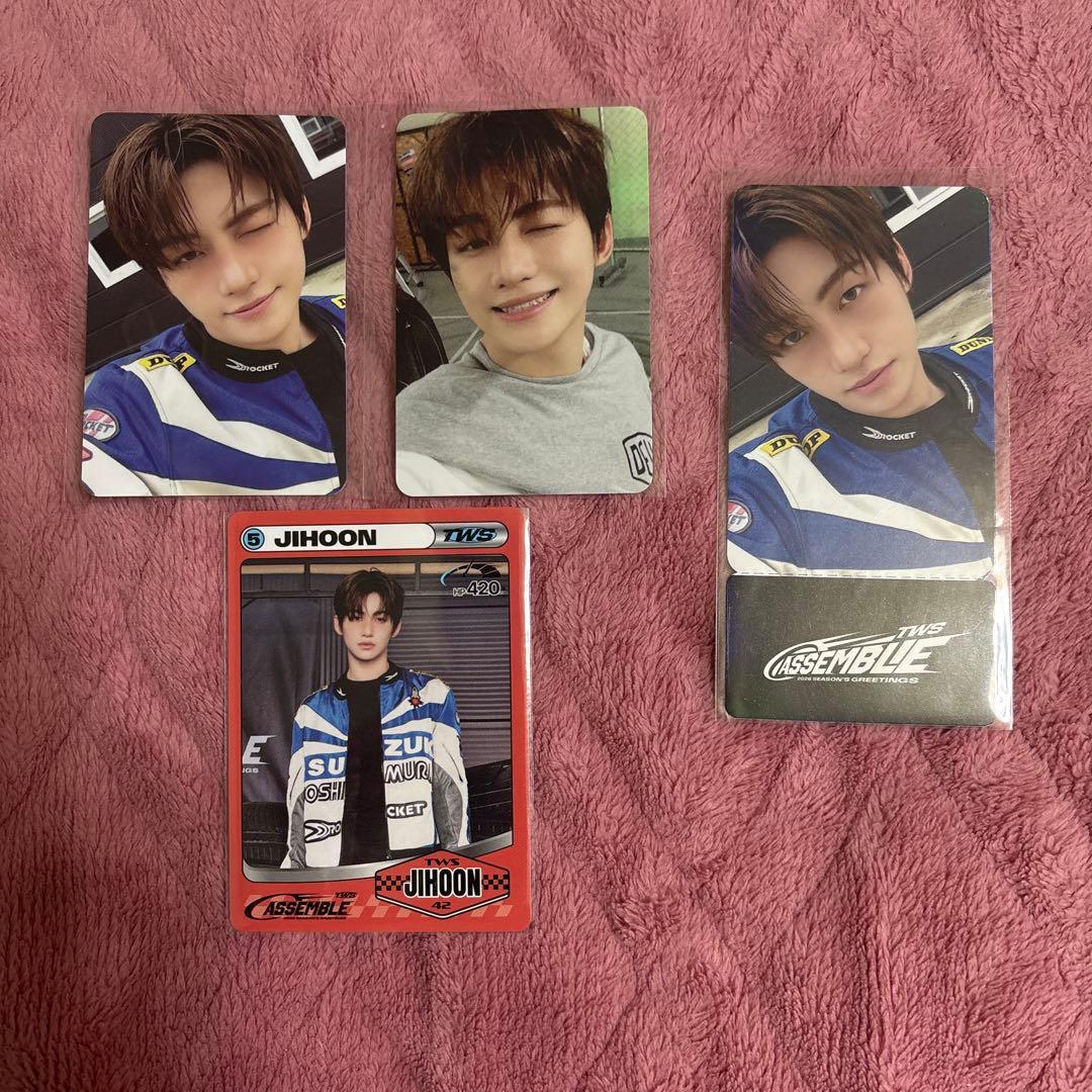 TWS ジフン シーグリ トレカ シーグリフォトチケット ジフン - メルカリ