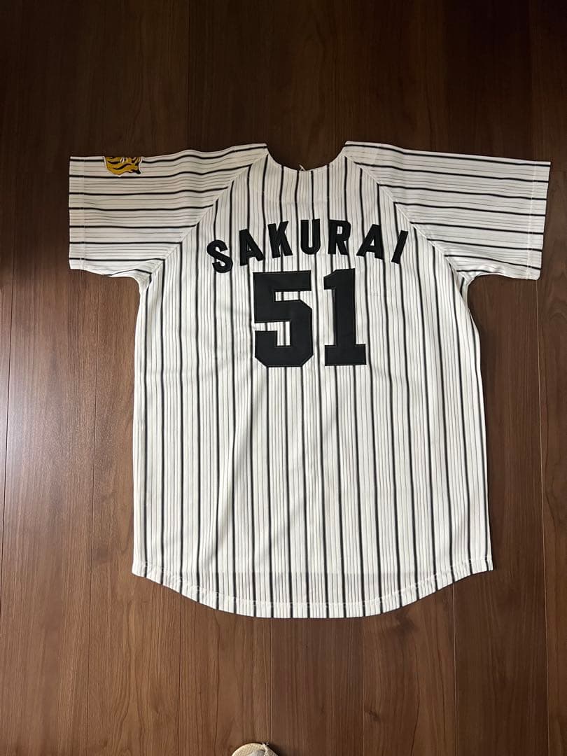 阪神タイガース 桜井広大 51 新品未使用 ユニフォーム Tigers 【新品