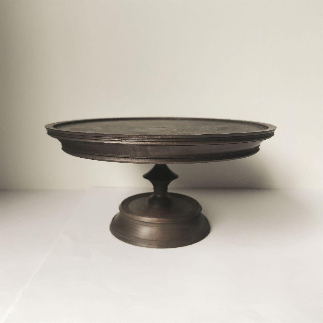 作家作品】WARAUHANA 中村秀利さん 灯器 コンポート 鉄媒染仕上げ