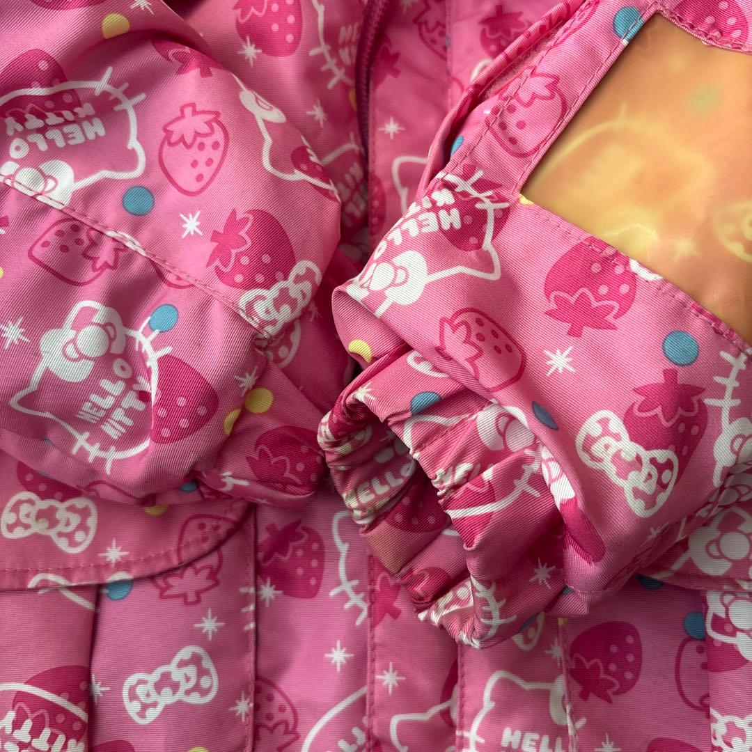 ハローキティ イグニオ 子ども用スキーウェアセット 120cm ピンク