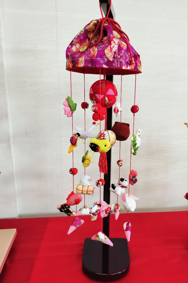 つるし雛 つるし雛 スタンド付 72H-R13 | つるし飾り | 【公式】 人形の久月