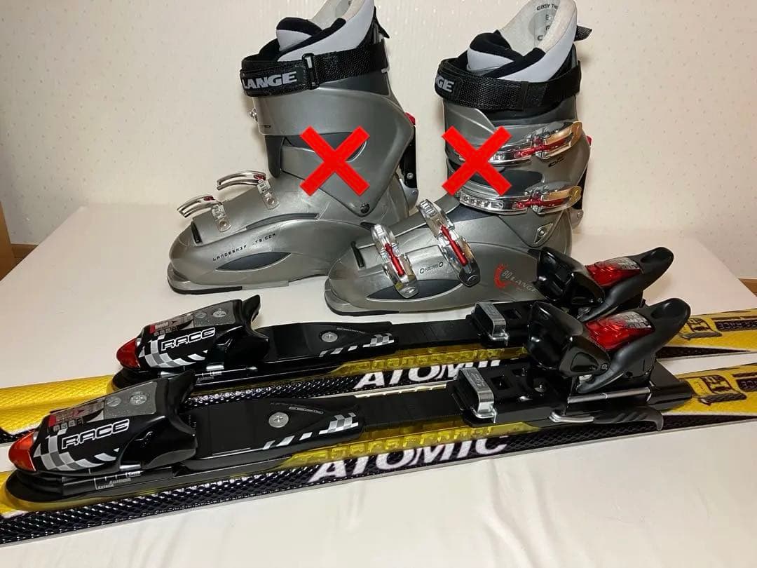 美品】Atomic板160 /ビンディング27.5cm（ソール長318mm） - メルカリ