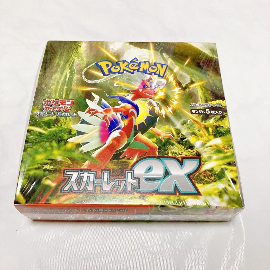 スカーレットex シュリンク付き 1BOX 新品未開封 ポケモンカードゲーム 『新品 シュリンク付き未開封BOX』ポケモン