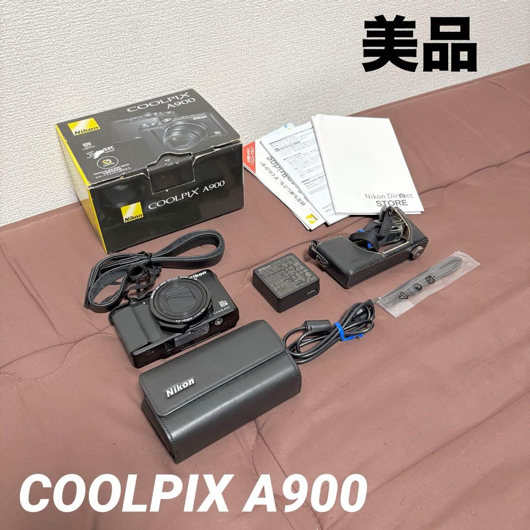 【美品】Nikon★COOLPIX★A900★コンパクトデジタルカメラ★ CONTAX（コンタックス） ニコン Nikon COOLPIX A900 光学35倍ズーム