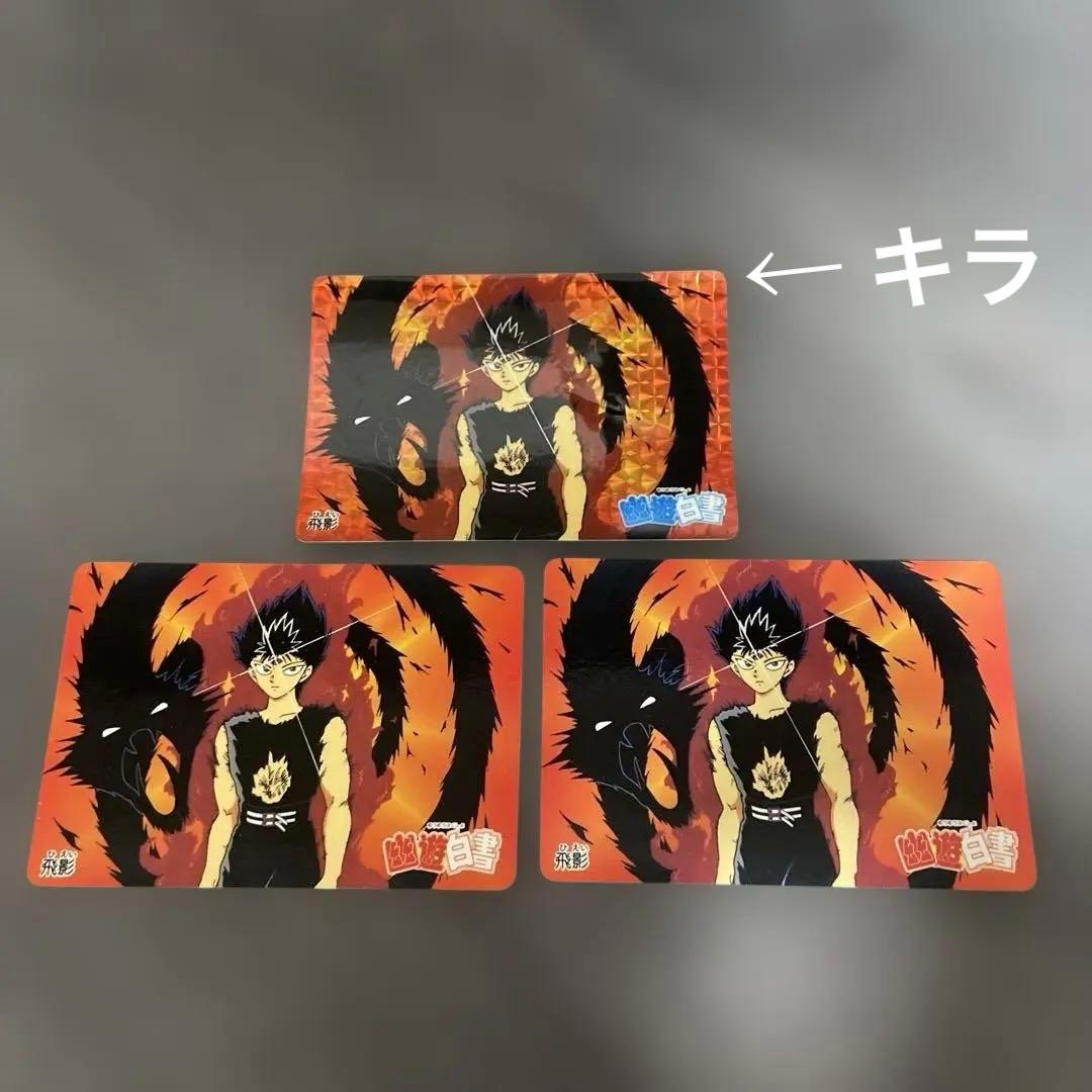 幽☆遊☆白書 カード 飛影セット✨ノーマルとキラ - メルカリ