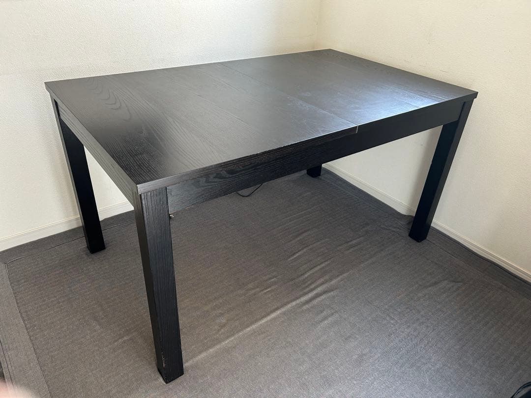 たのめる便】イケア BJURSTA 伸長式ダイニングテーブル - メルカリ