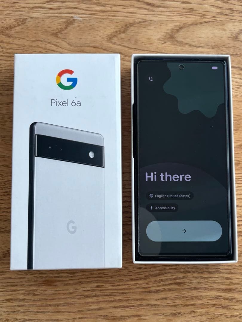 Google Pixel 6a ホワイト 本体 - メルカリ