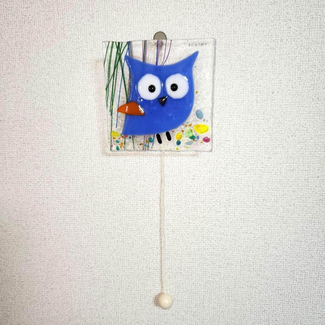 新品】北一硝子 オルゴール ふくろう 青 - メルカリ