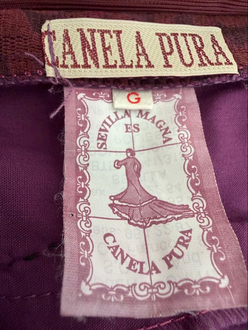 お値下げ！estrella シージョ付きフラメンコドレス - メルカリ