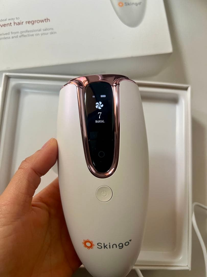 Skingo Intense Pulsed Light 脱毛器 家庭用 全身 - メルカリ