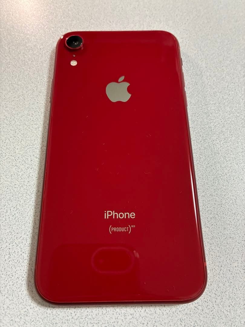 美品 Apple iPhone XR RED 64GB 動作良好 - メルカリ