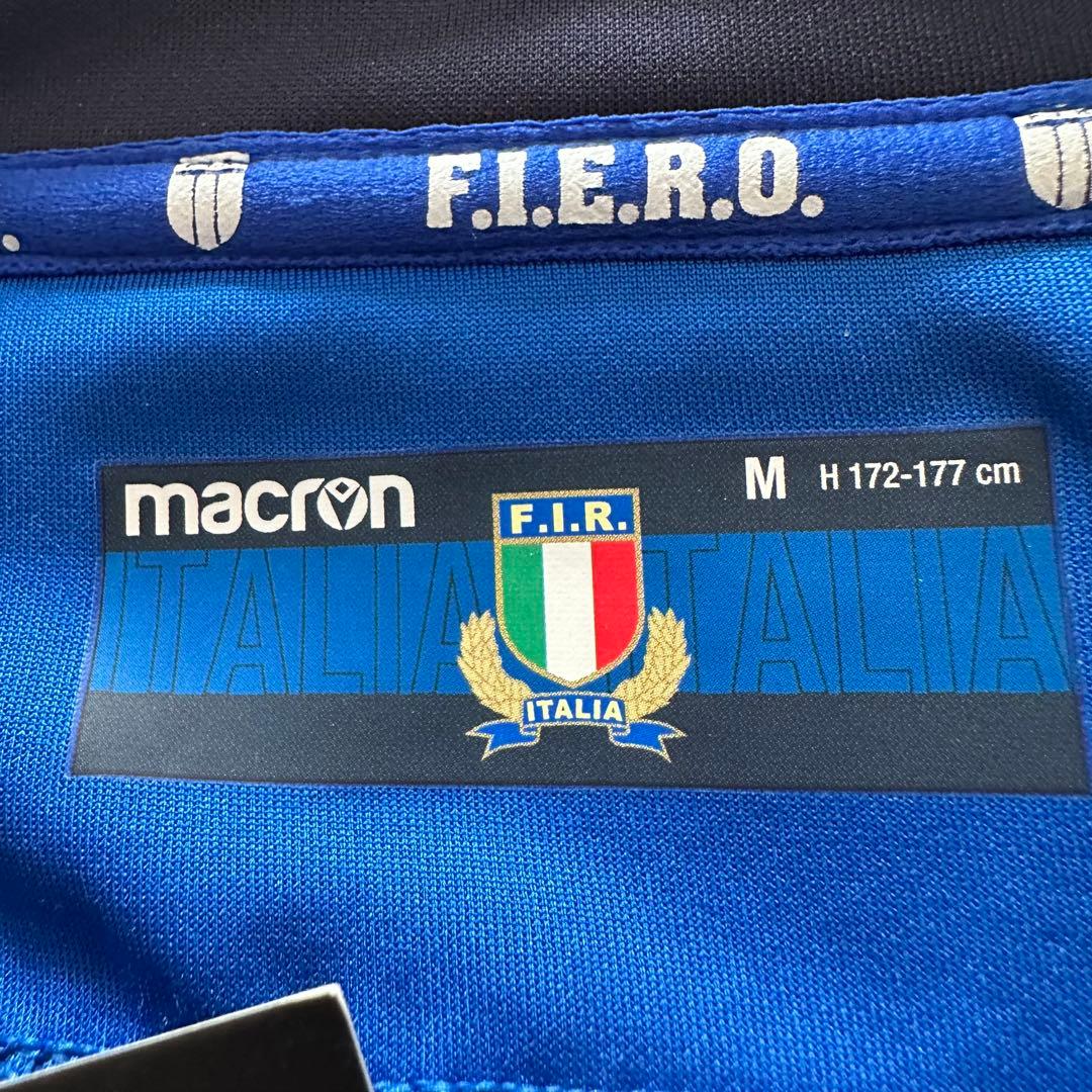 マクロン イタリア代表 ラグビージャージ W杯 2019年 Mサイズ