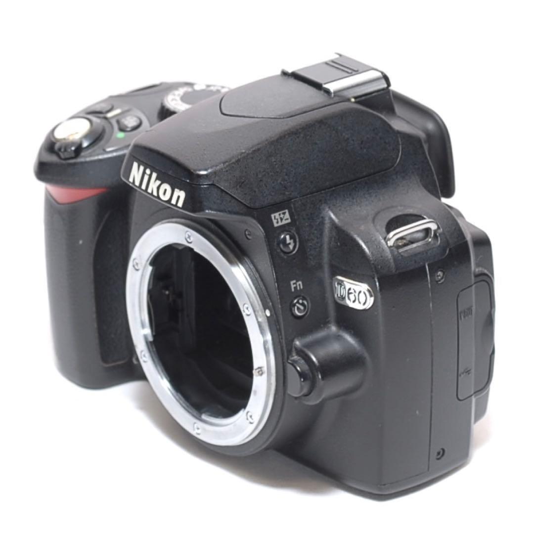 少シャッター数✨Nikon D60✨しんぐるれんす✨届いたらすぐに使えます