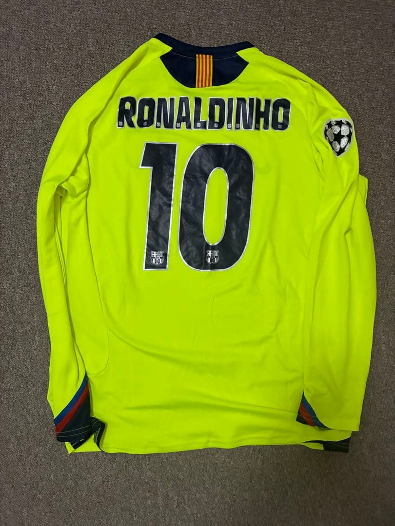FCバルセロナ RONALDINHO 10 ユニフォーム ロナウジーニョ - メルカリ