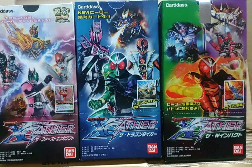 レンジャーズストライク　クロスギャザー　６BOXSET ①②③④⑤⑦未開封BOX Yahoo!オークション -「レンジャーズストライク box」の落札相場・落札価格