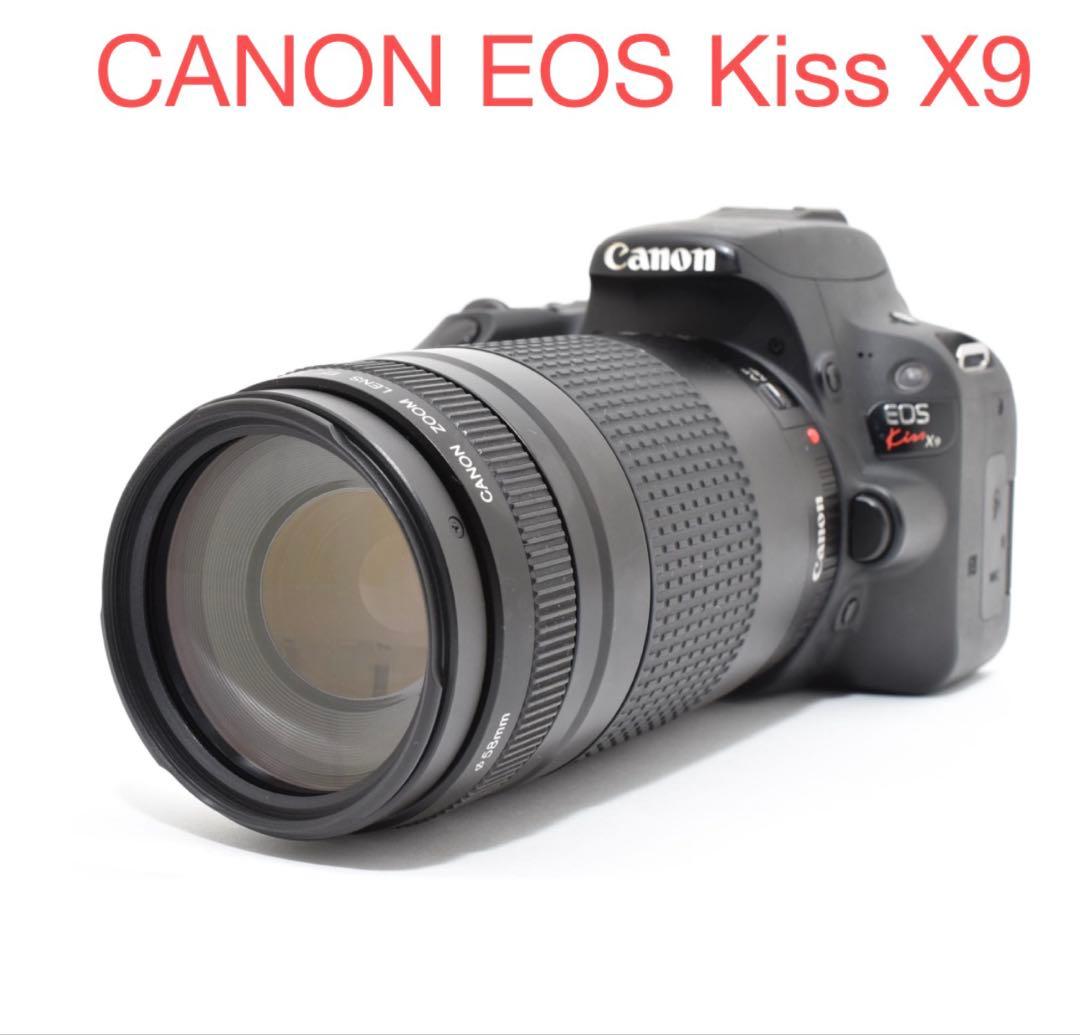 デジタル 一眼レフ カメラ canon kiss x9望遠レンズセット - メルカリ